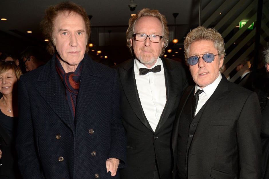 Ray Davies, Alistair Morrison and Roger Daltrey
