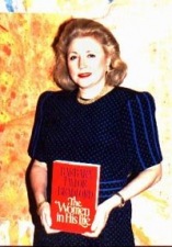 Barbara Taylor Bradford promoting her novel, The Women In His Life (1990)